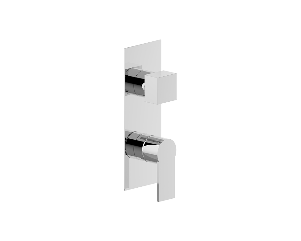 Miscelatore doccia a 2 vie incasso monocomando