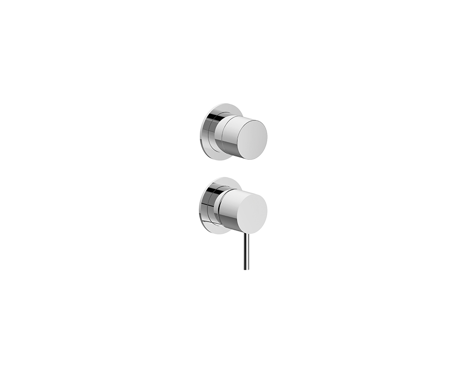 Miscelatore doccia a 3 vie incasso monocomando