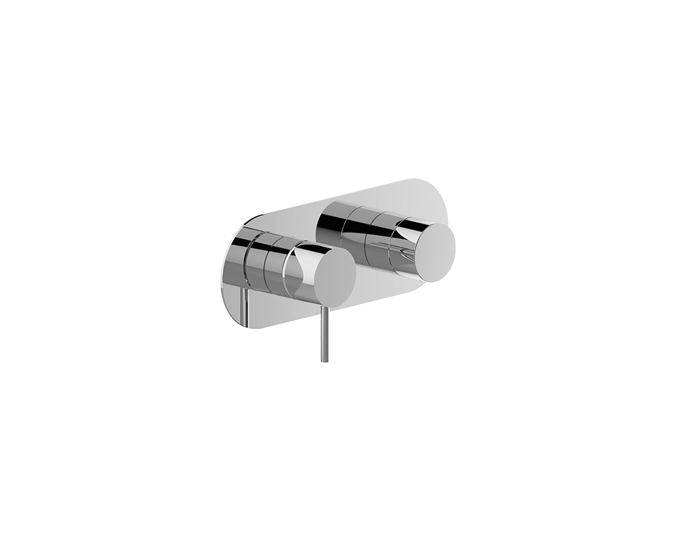 Miscelatore doccia a 2 vie incasso monocomando
