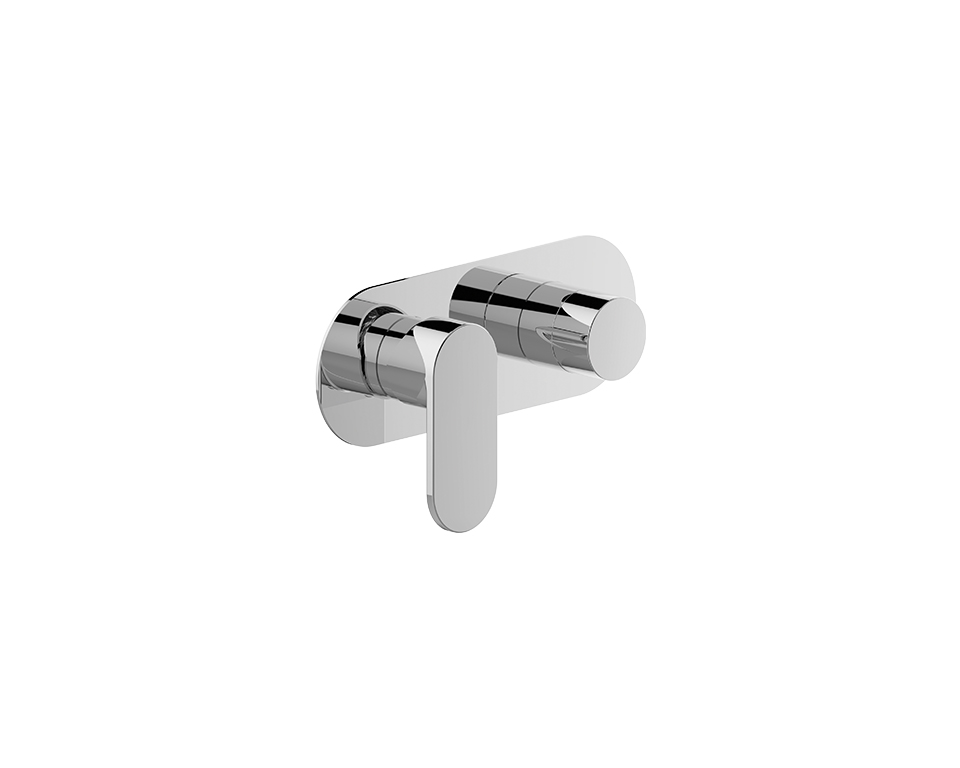 Miscelatore doccia a 3 vie incasso monocomando