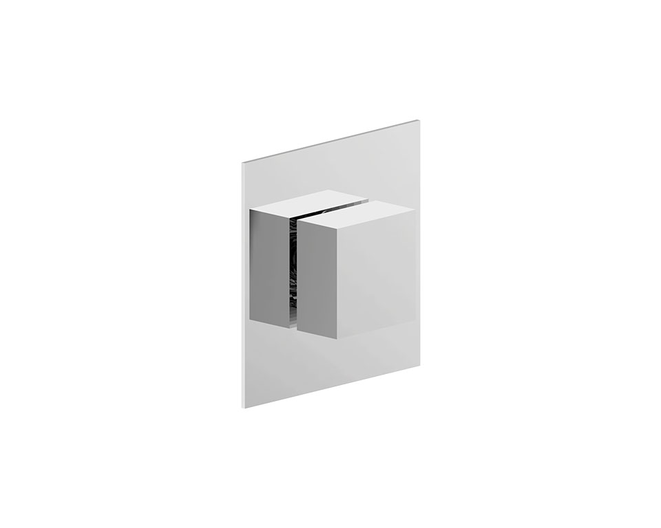 Rubinetto deviatore a 1 via incasso