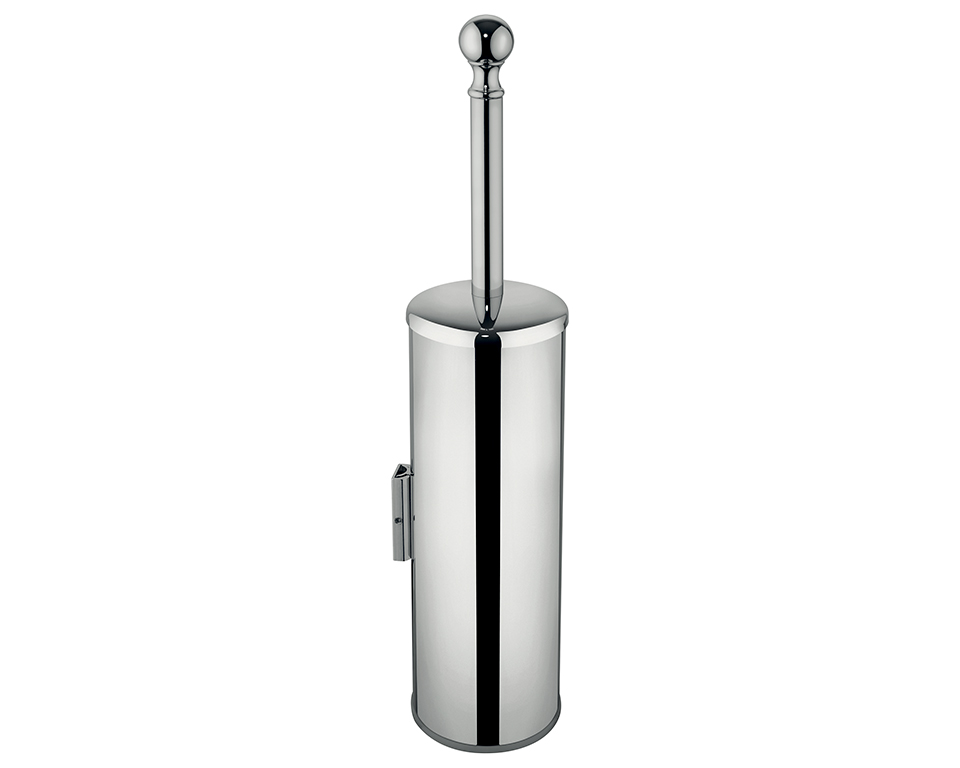 Wall-mounted toilet brush